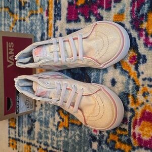 Vans glitter unicorn hi tops